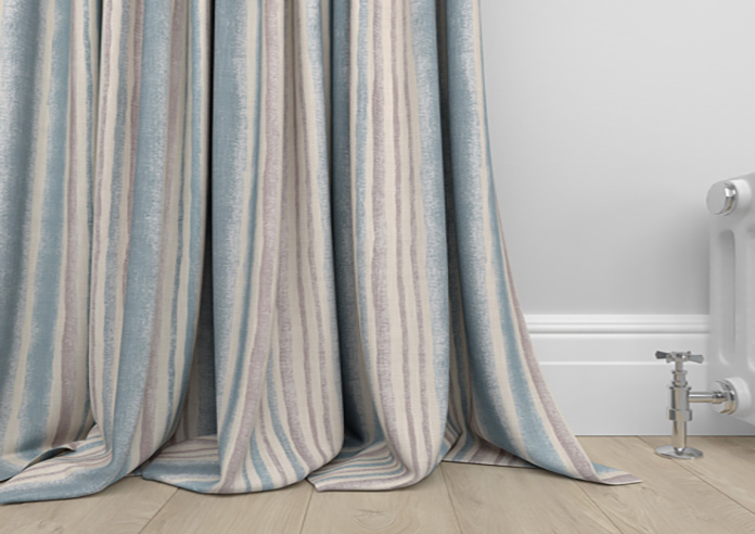 Guarda Stripe, Cornflower - Made to Measure Curtains - Image 6